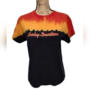 Harley Davidson Vintage 03 Tye Dye Shirt Women's Size L